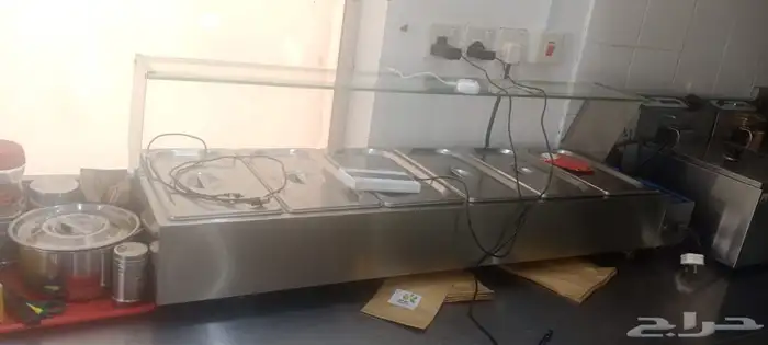 بوفيه جاهزة للبيع بكامل معداتها 4