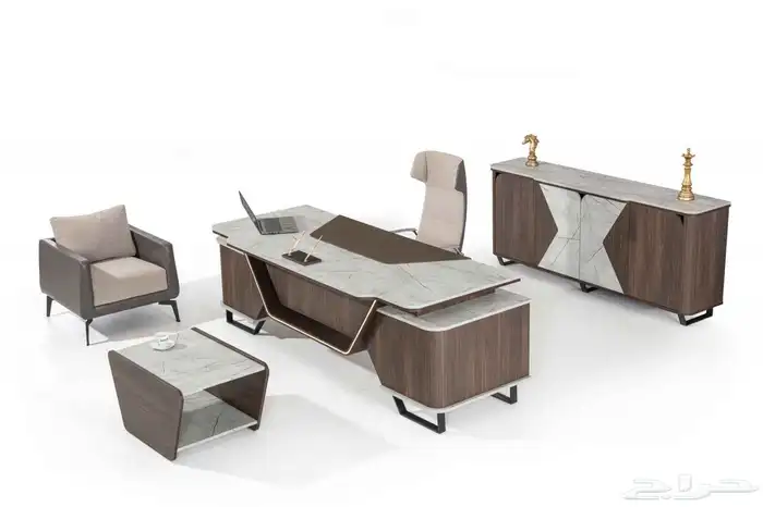 مودرن مكتب العمل اجتماع الاستقبال كنب كرسي مكتب مدراء طقم 53