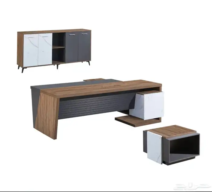 مودرن مكتب العمل اجتماع الاستقبال كنب كرسي مكتب مدراء طقم 35