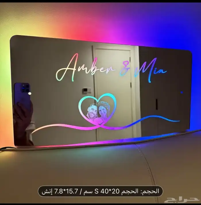 نيون كلادينج طباعه حروف كل الألوان نيون 17