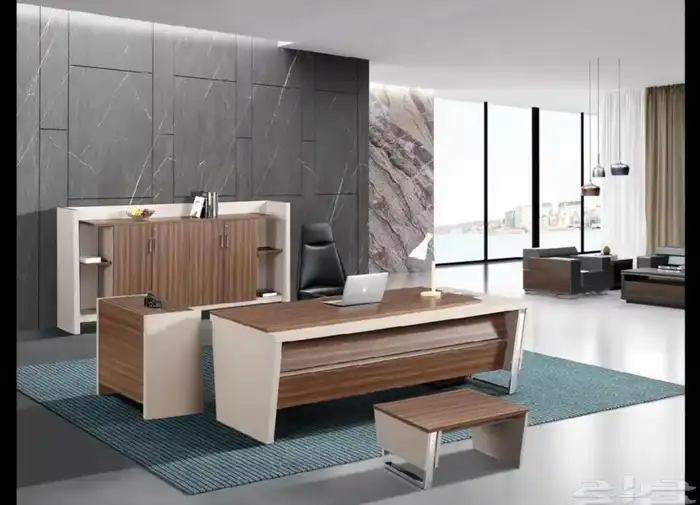 مودرن مكتب العمل اجتماع الاستقبال كنب كرسي مكتب مدراء طقم 46