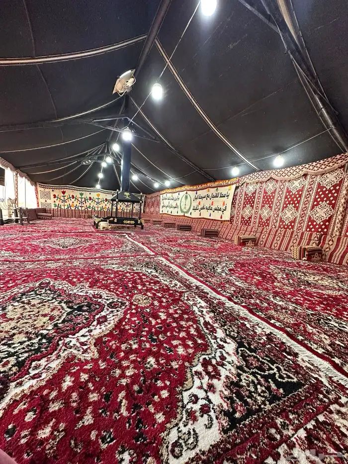 بيت شعر اطاول 16في6 بدون اثاث رقم اتوصل 1