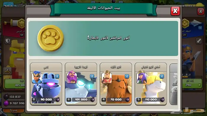 حساب كلاش اوف كلانس لفل 14 9