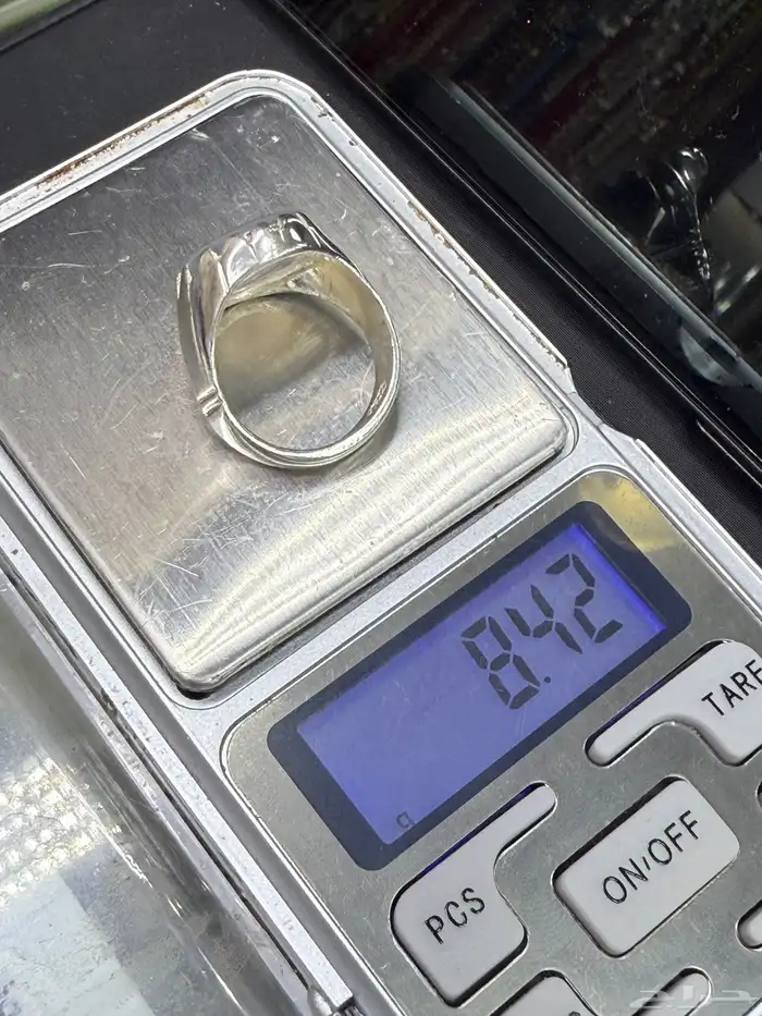 خاتم عقيق يماني فضة 925   تصفية خاصة ب99 ريال 9