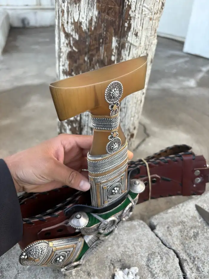 خنجر حك زراف فضه مشروطه 2