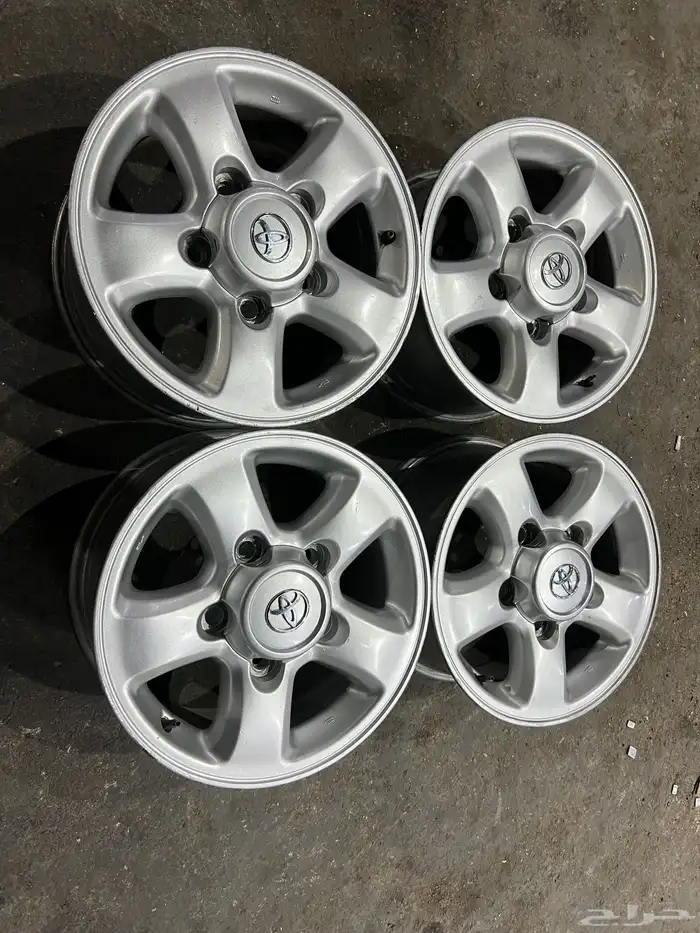 جنوط اصلي وكالة 98جيب فكسار مقاس 16 12