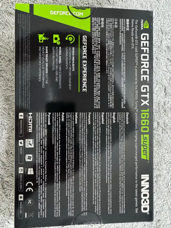 Inno3D GeForce GTX 1660 Super كرت شاشة 4