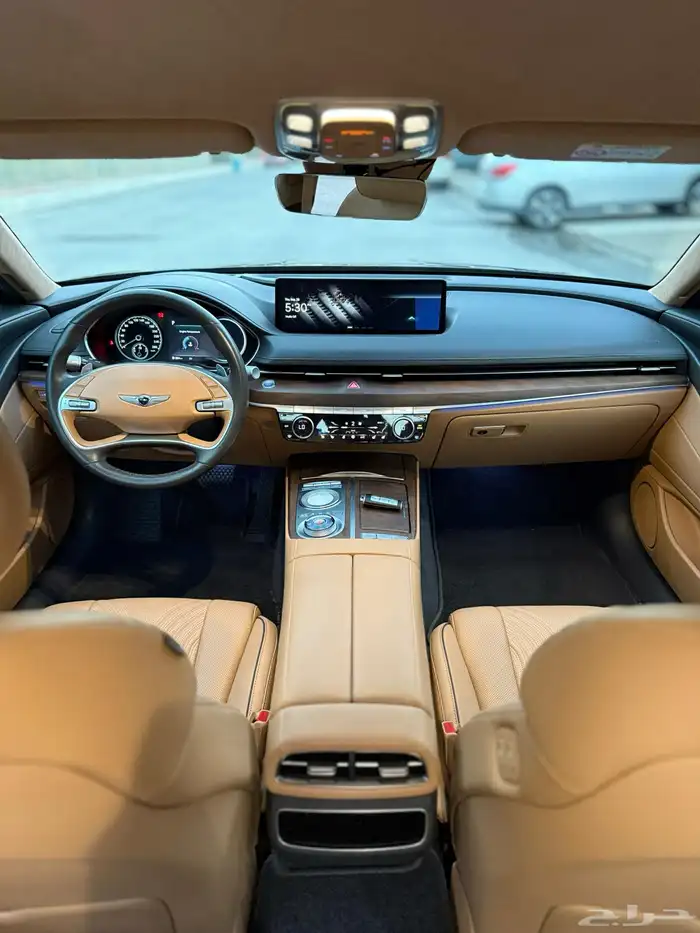 جينسس V6 الوان مميزه بدي محركات بحالة الوكالة 27