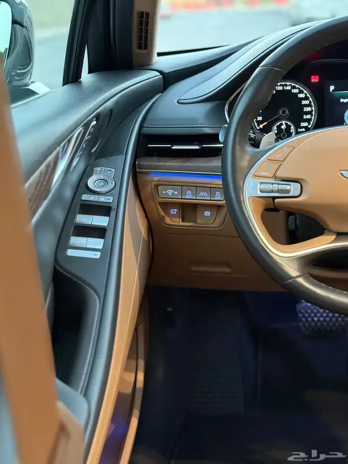 جينسس V6 الوان مميزه بدي محركات بحالة الوكالة 12