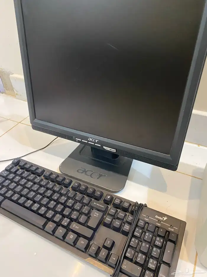 كمبيوتر و طابعة HP 6