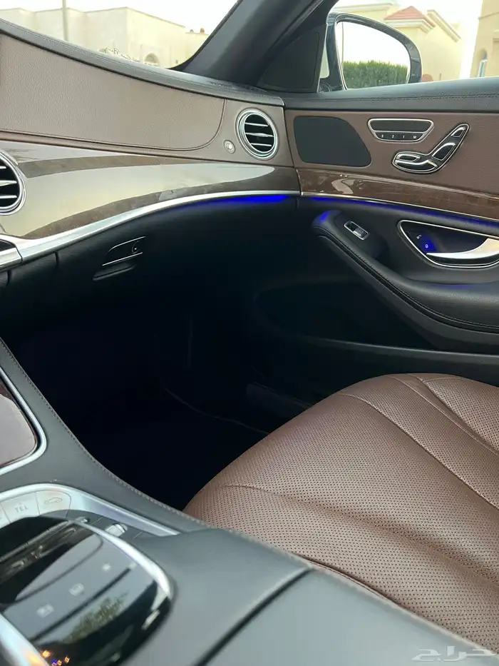 مرسيدس ( S400 ) الموديل 2015 نظيف 34