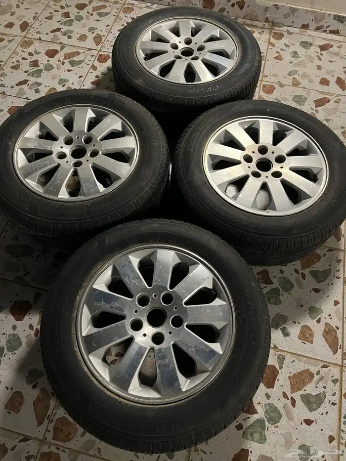 جنوط مع كفرات كابرس ال تي زد 2006 اصلي 1