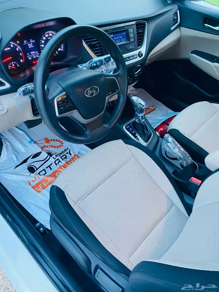 اكسنت مديل2020 شبه الجديد العداد66 20