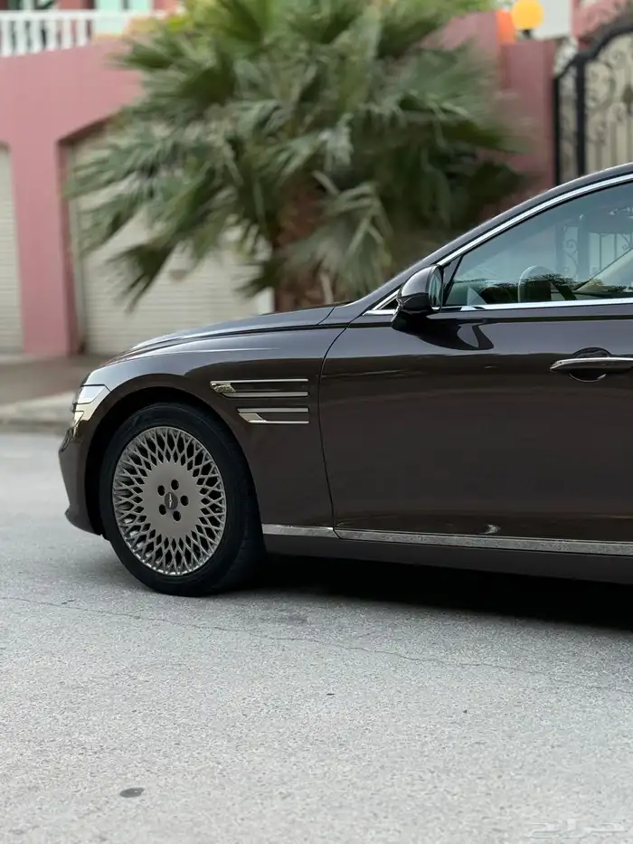 جينسس V6 الوان مميزه بدي محركات بحالة الوكالة 7