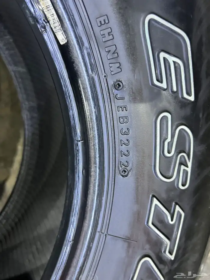 كفرات برجستون  مقاس 275.70.16 تاريخ 2022 5