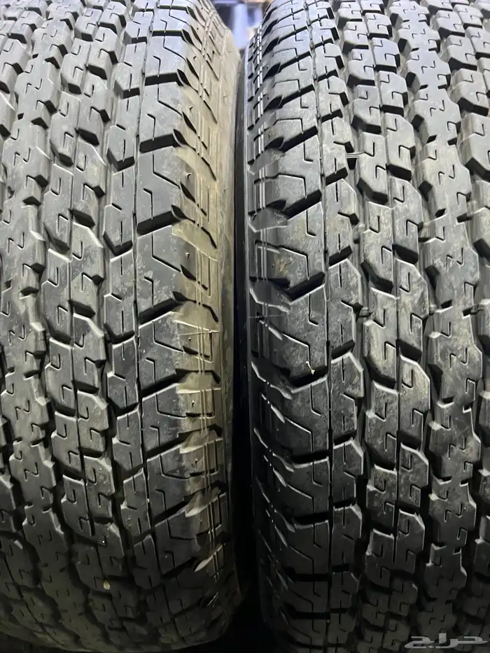 كفرات برجستون  مقاس 275.70.16 تاريخ 2022 16