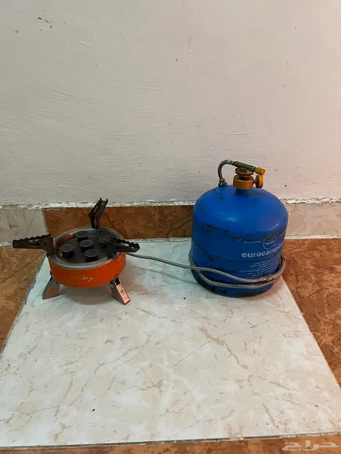 للبيع غاز برق  الحياه مع دبه إيطالي صغيره مليانه   القريات 0