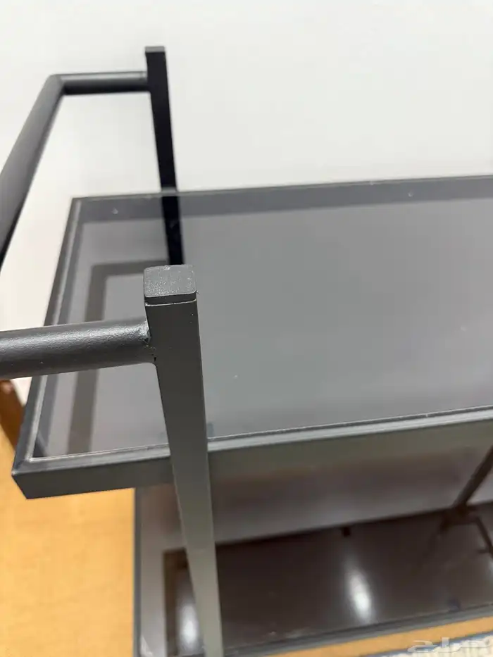 طاولة تروللي زجاج 3