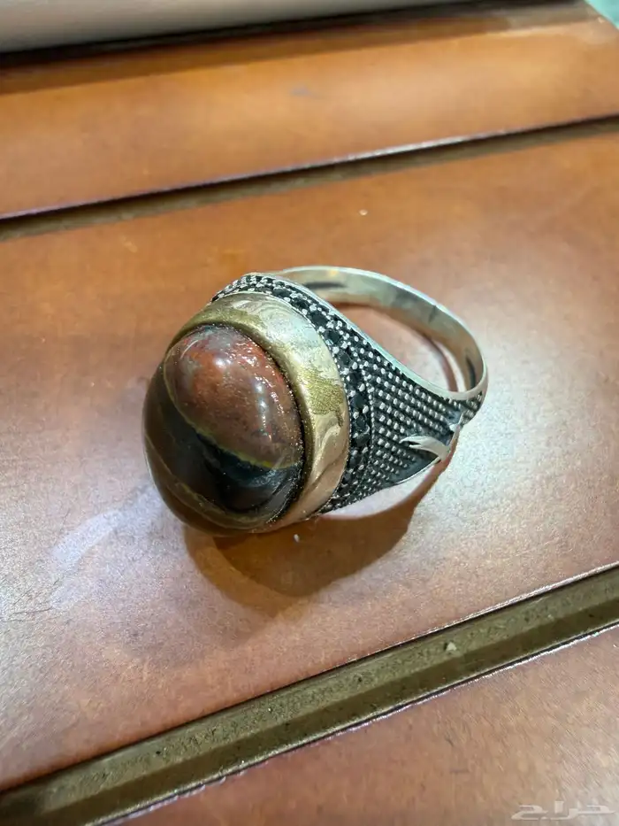 خواتم فضه عيار 925 بفصوص مختلفة 2