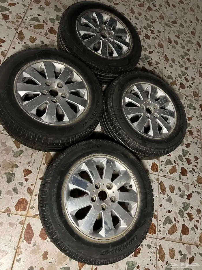 جنوط مع كفرات كابرس ال تي زد 2006 اصلي 2