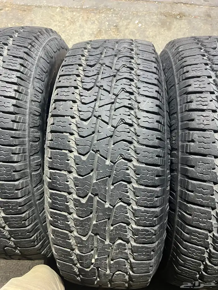 طقم كفرات نانكنج مقاس 285.70.17 تاريخ 2023 4