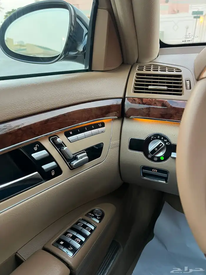 مرسيدس S350 الموديل 2007 ممشى قليل نظيف 54