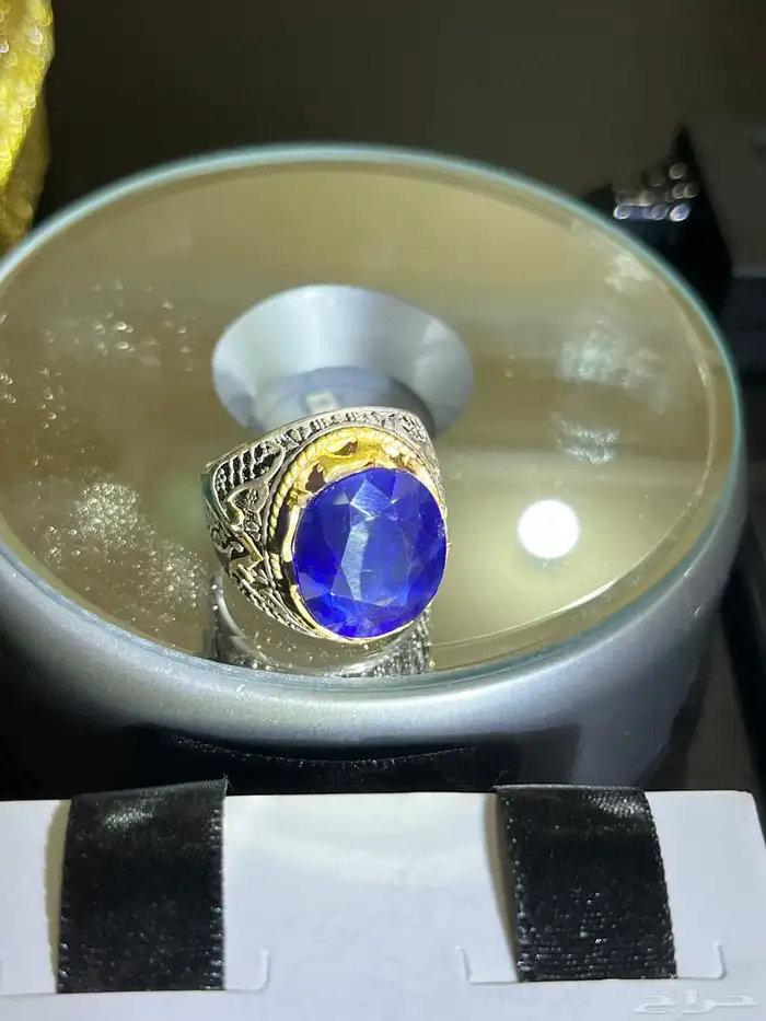 أحجار كريمه طبيعي ومسباح اصلي وفضه ايطالي عيار 925 50