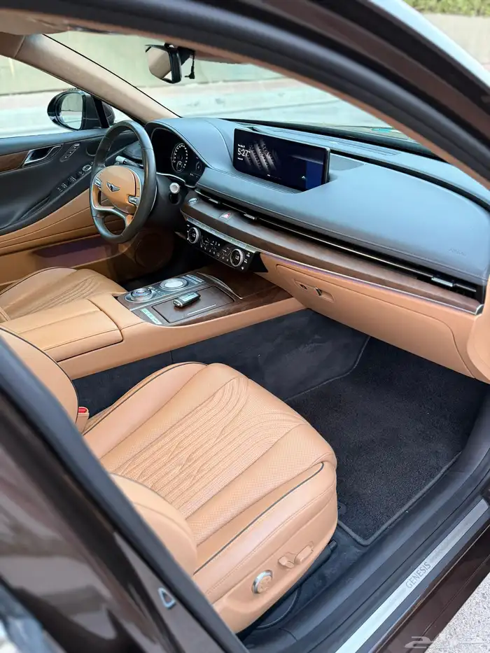 جينسس V6 الوان مميزه بدي محركات بحالة الوكالة 16