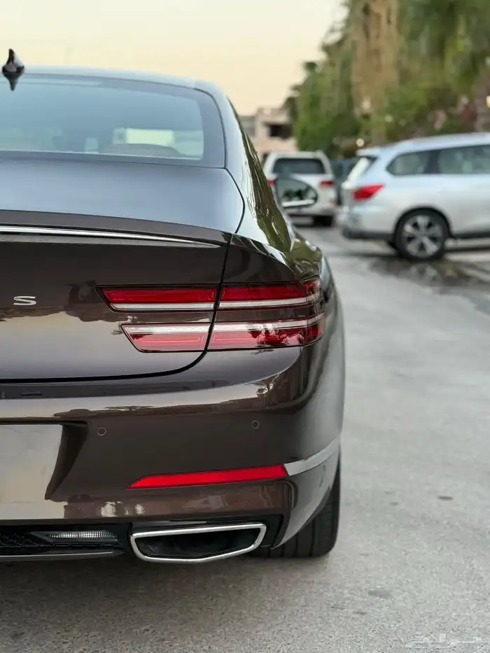 جينسس V6 الوان مميزه بدي محركات بحالة الوكالة 37