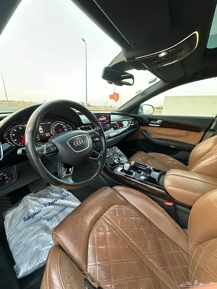 أودي 2015 A8 كواترو فل كامل Audi A8 Quattro Full Option 10