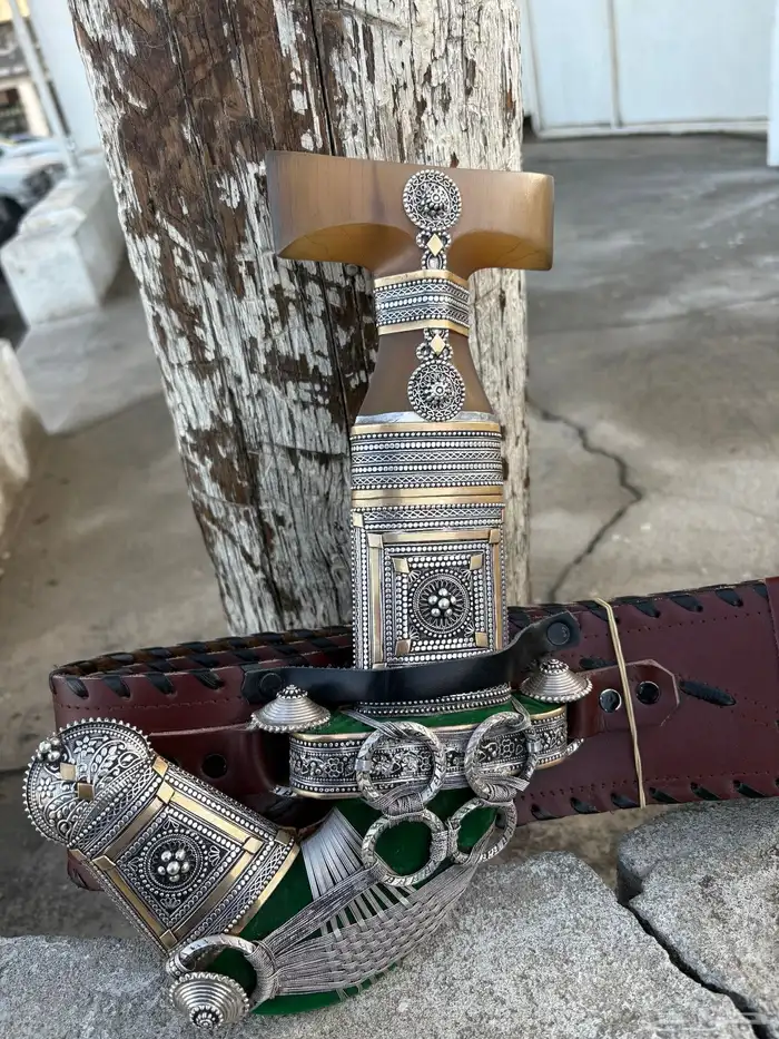 خنجر حك زراف فضه مشروطه 1