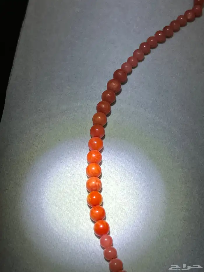 أحجار كريمه طبيعي ومسباح اصلي وفضه ايطالي عيار 925 25