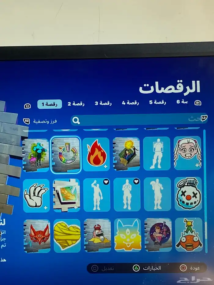 حساب فورت نايت سيزون مايدس و حساب روكت فيه نوادر كلها بحساب 23