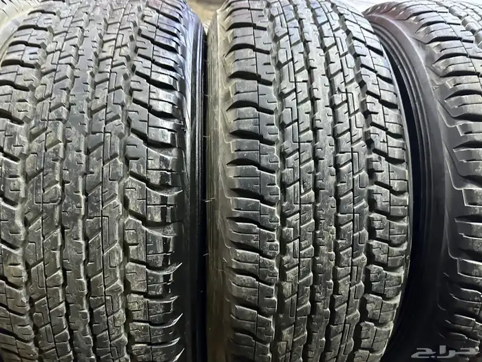 كفرات دنلوب اف جي وكاله مقاس 265 70 17 13
