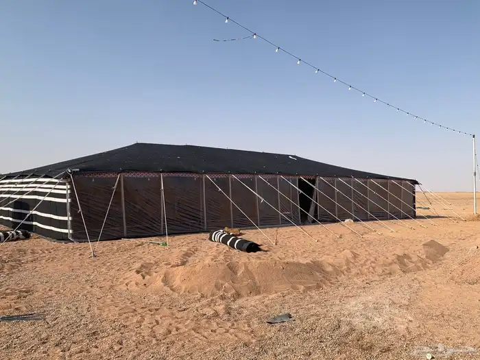 بيوت شعر جديدة ابيض واسود جميع المقاسات وخيم 0