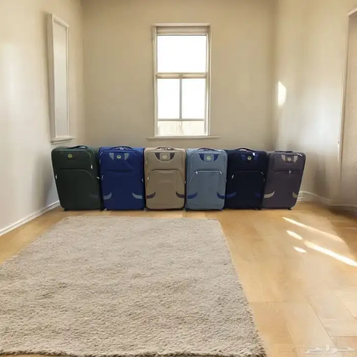 اطقم شنط سفر خامة قماش 1