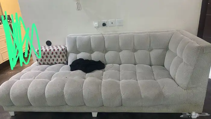 اثاث مكيف سبلت درج ملابس كنب ابيض كنب ازرق طاوله مجلس طاوله 5