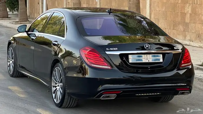 مرسيدس S400 2014 عداد قليل نظيف 4