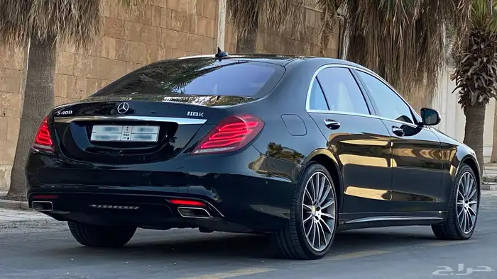 مرسيدس S400 2014 عداد قليل نظيف 6
