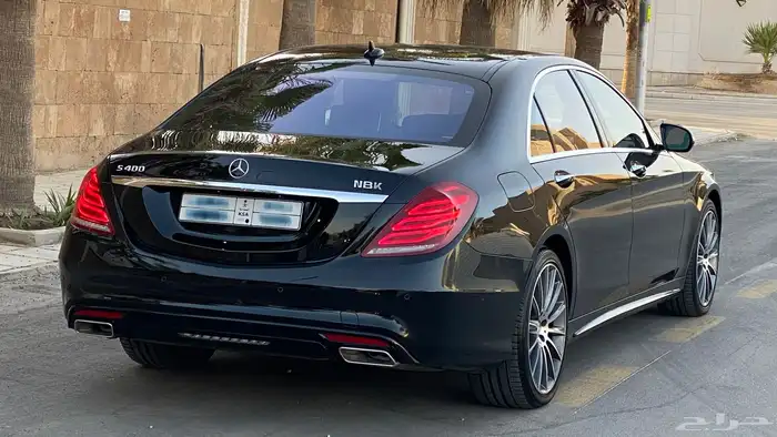 مرسيدس S400 2014 عداد قليل نظيف 5