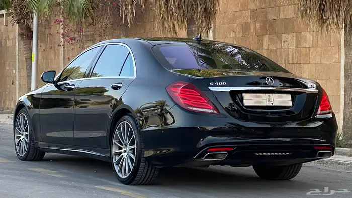 مرسيدس S400 2014 عداد قليل نظيف 3