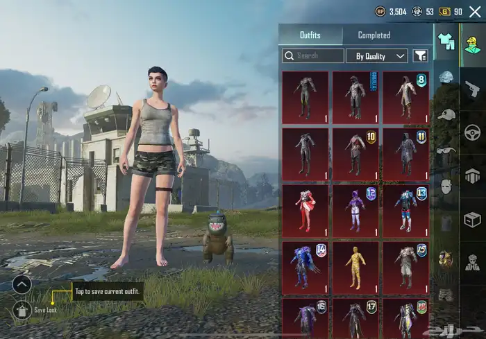حساب ببجي للبيع 10