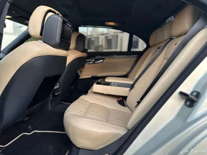 مرسيدس بانوراما مخزن بحالة الوكالة ممشى 77 الف s600 33