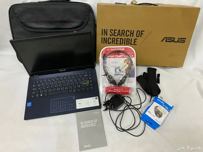 لابتوب ASUS 14 Intel Celeron رام 8GB SSD سريع 0