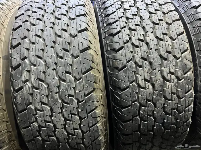 كفرات برجستون  مقاس 275.70.16 تاريخ 2022 12