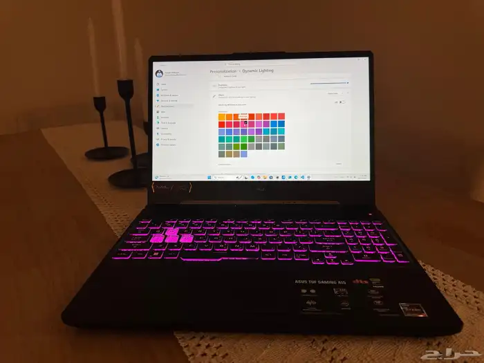 GAMING LAPTOP - ASUS TUF A-A15 64GBRAM GFORCE RTX-2050 4G 3