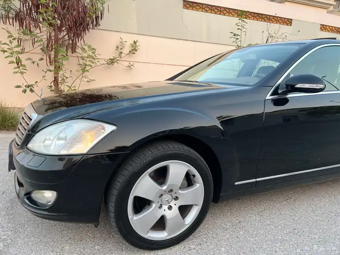 مرسيدس S350 الموديل 2007 ممشى قليل نظيف 4