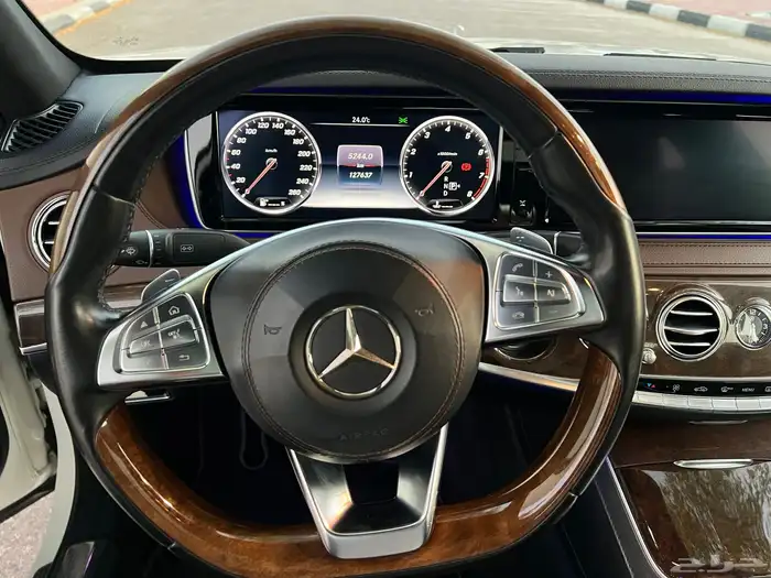 مرسيدس ( S400 ) الموديل 2015 نظيف 30