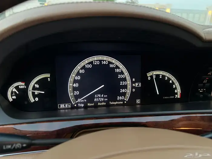 مرسيدس S350 الموديل 2007 ممشى قليل نظيف 42