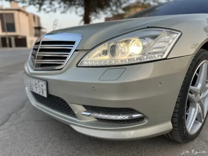 مرسيدس بانوراما مخزن بحالة الوكالة ممشى 77 الف s600 10